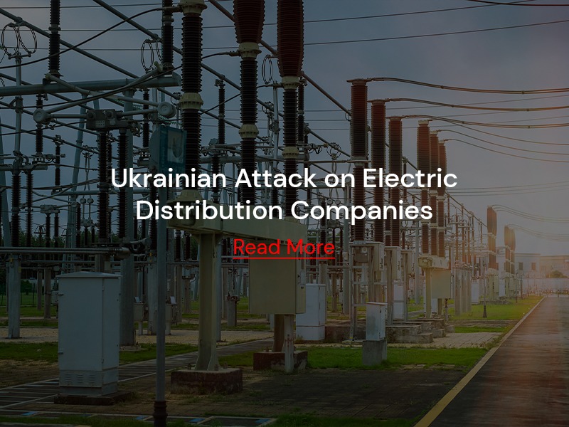 ukrainian attack on electric distribution companies